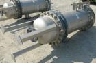 Used USF Filtration Separators Teflon Lined Filter, model T940450-000, type 120FH4-316L-6FD-C150-222ECTFE 90MILS, 316L stainless steel. Approximately 19.625'' x 52'' straight side. Flat bolt on top, ...