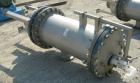 Used USF Filtration Separators Teflon Lined Filter, model T940450-000, type 120FH4-316L-6FD-C150-222ECTFE 90MILS, 316L stainless steel. Approximately 19.625'' x 52'' straight side. Flat bolt on top, ...