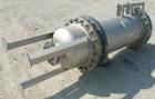 Used USF Filtration Separators Teflon Lined Filter, model T940450-000, type 120FH4-316L-6FD-C150-222ECTFE 90MILS, 316L stainless steel. Approximately 19.625'' x 52'' straight side. Flat bolt on top, ...