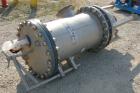 Used USF Filtration Separators Teflon Lined Filter, model T940451-000, type 180FH4-316L-6FD-C150-222ECTFE 90MILS, 316L stainless steel. Approximately 23.625'' x 54'' straight side. Flat bolt on top, ...