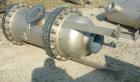 Used USF Filtration Separators Teflon Lined Filter, model T940451-000, type 180FH4-316L-6FD-C150-222ECTFE 90MILS, 316L stainless steel. Approximately 23.625'' x 54'' straight side. Flat bolt on top, ...