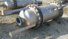 Used USF Filtration Separators Teflon Lined Filter, model T940451-000, type 180FH4-316L-6FD-C150-222ECTFE 90MILS, 316L stainless steel. Approximately 23.625'' x 54'' straight side. Flat bolt on top, ...
