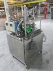 Used GE Healthcare Uniflux Ultrafilter. Stainless steel construction, approximately 1 gallon stainless steel vessel (5