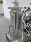 Used GE Healthcare Uniflux Ultrafilter. Stainless steel construction, approximately 1 gallon stainless steel vessel (5