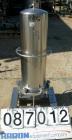 Used Valex Filter Housing, 316 Stainless Steel. 12-3/8