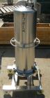 Used Valex Filter Housing, 316 Stainless Steel. 12-3/8