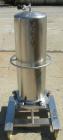 Used Valex Filter Housing, 316 Stainless Steel. 12-3/8