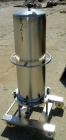 Used Valex Filter Housing, 316 Stainless Steel. 12-3/8