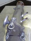 Used Nowata Filtration W4 Series Liquid Bag Filter Housing, Model W4UN12N30, 316 Stainless Steel. Flow rates to 50 gallons per minute, surface area 1 square foot, volume 130 cubic inches. Approximate...
