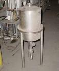 Used- W.M. Sprinkman Raw Milk Filter, Stainless Steel. 12