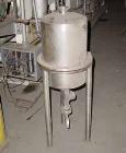 Used- W.M. Sprinkman Raw Milk Filter, Stainless Steel. 12