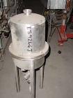 Used W.M. Sprinkman Raw Milk Filter, Stainless Steel. 12
