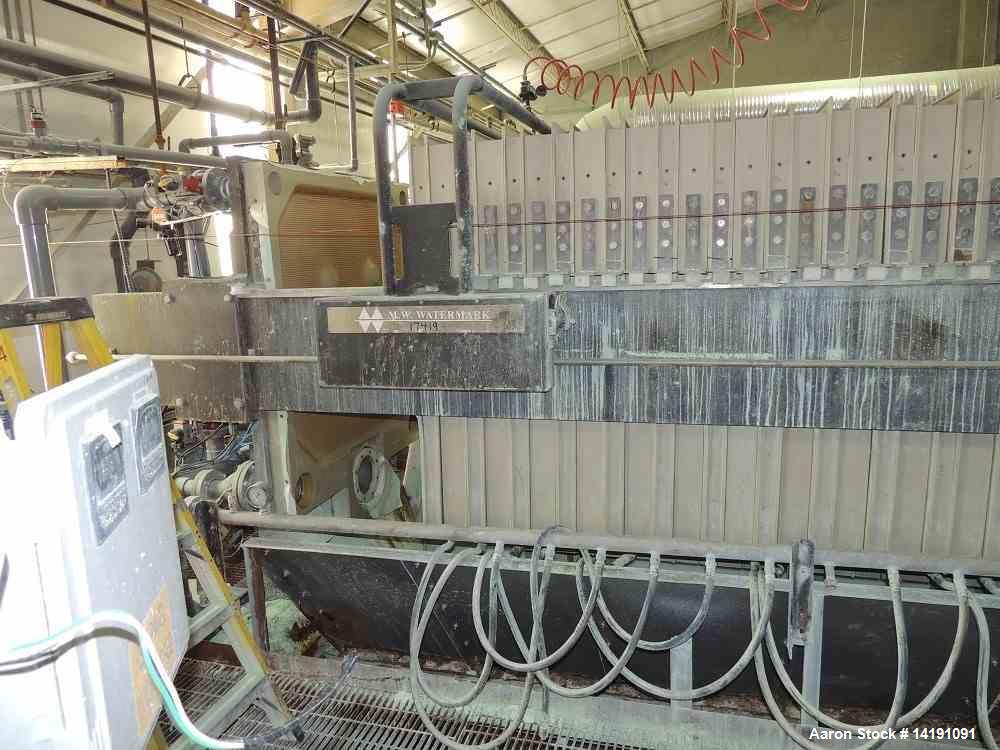 Used- M.W. Watermark Filter Press