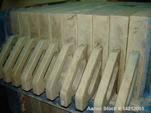 Unused-Used JWI (US Filter - Siemens) 2 cu ft Filter Press. Automatic, air/hydraulic. Seal replaced, hydraulics now go to 5,000 psi. Filter cloths look like new.Tested great, no leaks.