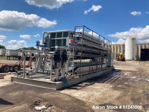 Used Flow Press 1500mm Filter Press System