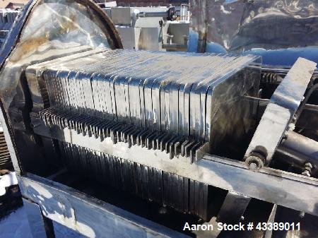 Used Stainless Steel Filter Press
