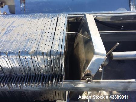 Used Stainless Steel Filter Press