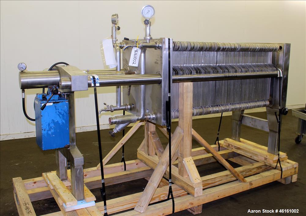 Used Polishing Press, 304 Stainless Steel.