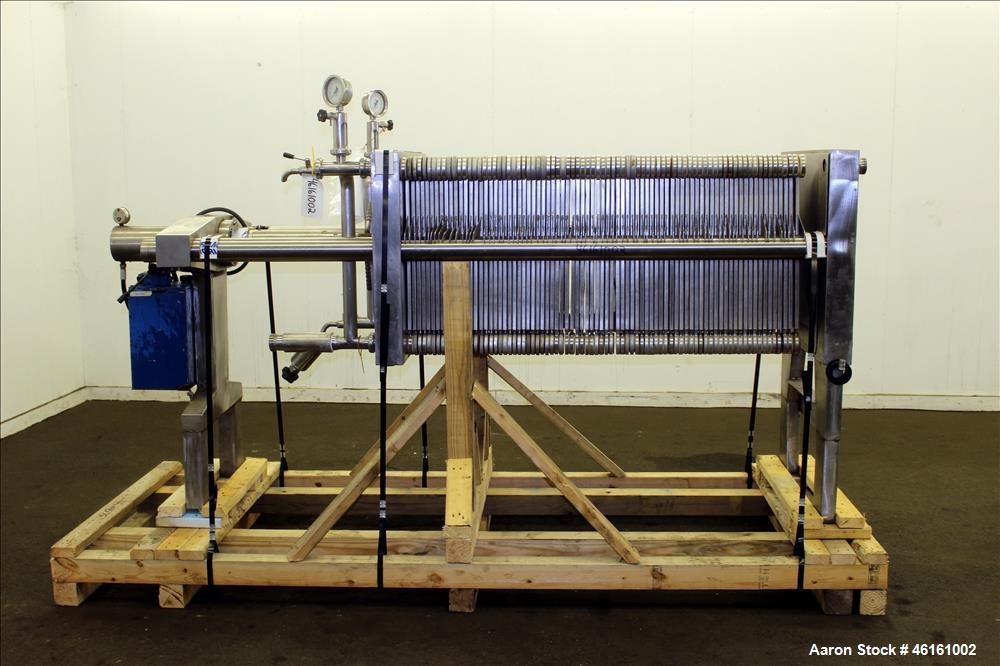 Used Polishing Press, 304 Stainless Steel.