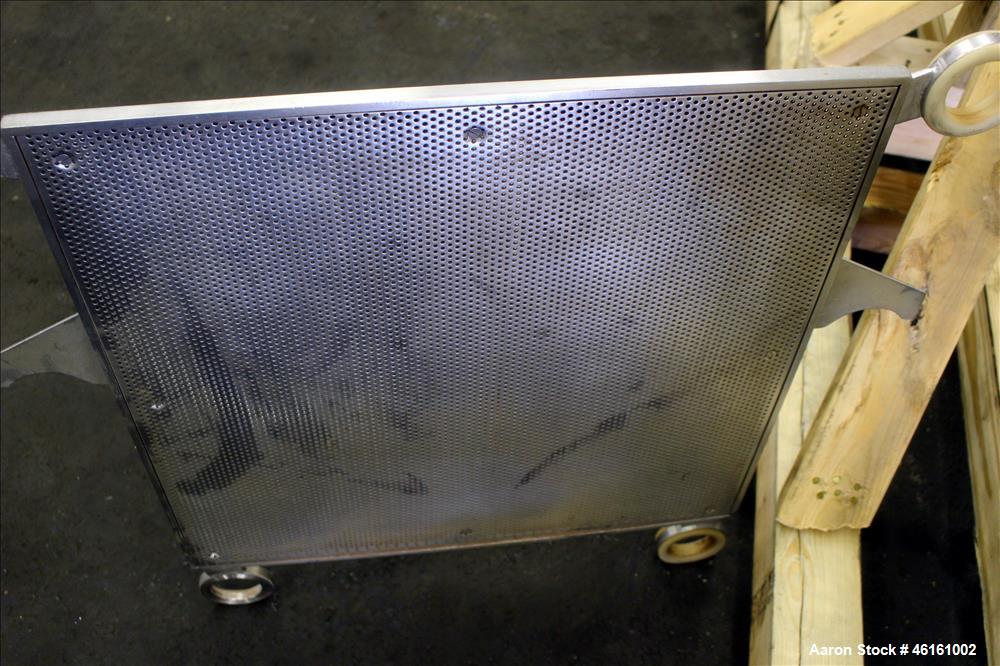 Used Polishing Press, 304 Stainless Steel.