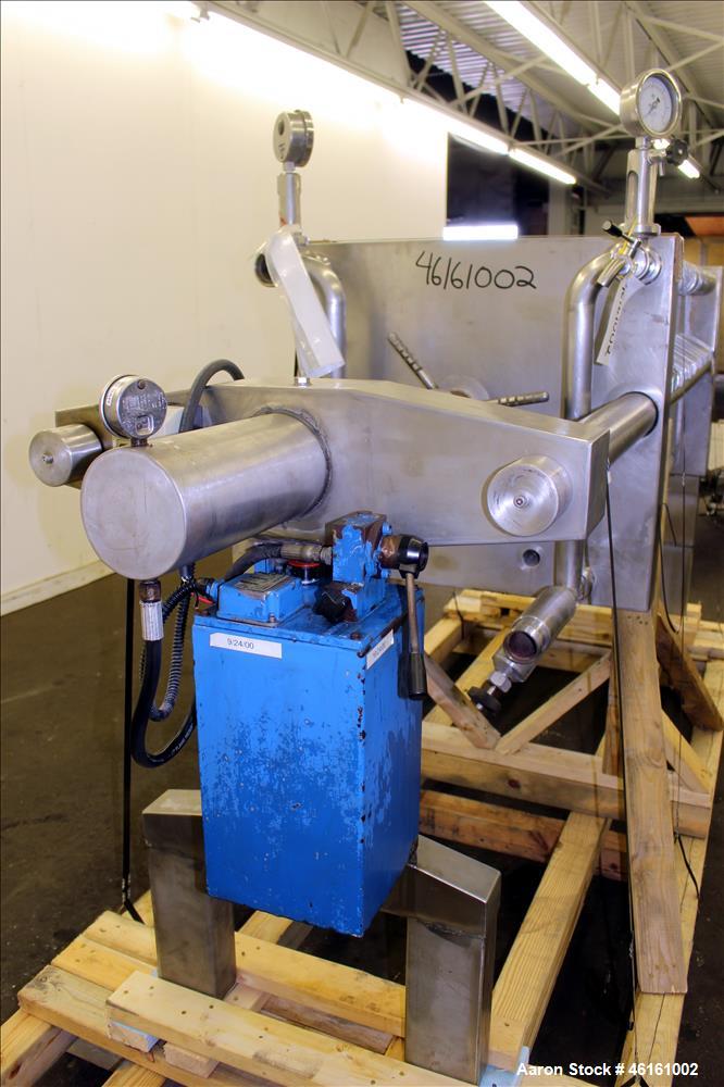 Used- Polishing Press, 304 Stainless Steel.