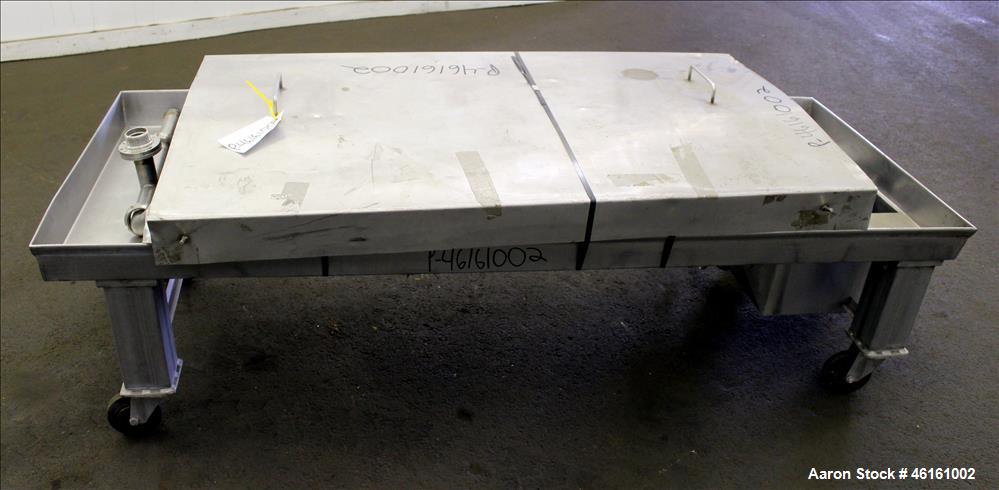 Used Polishing Press, 304 Stainless Steel.