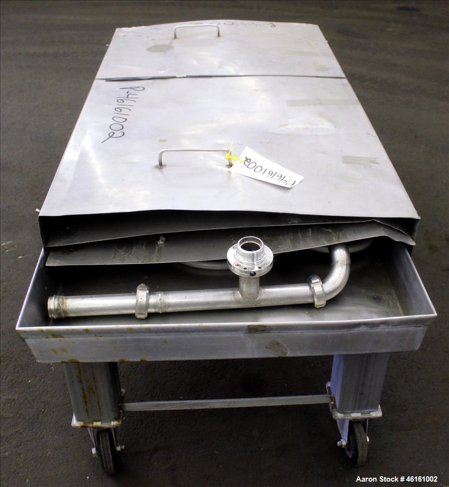 Used- Polishing Press, 304 Stainless Steel.