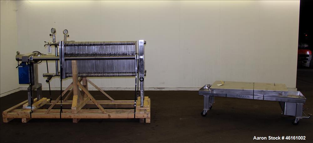 Used Polishing Press, 304 Stainless Steel.