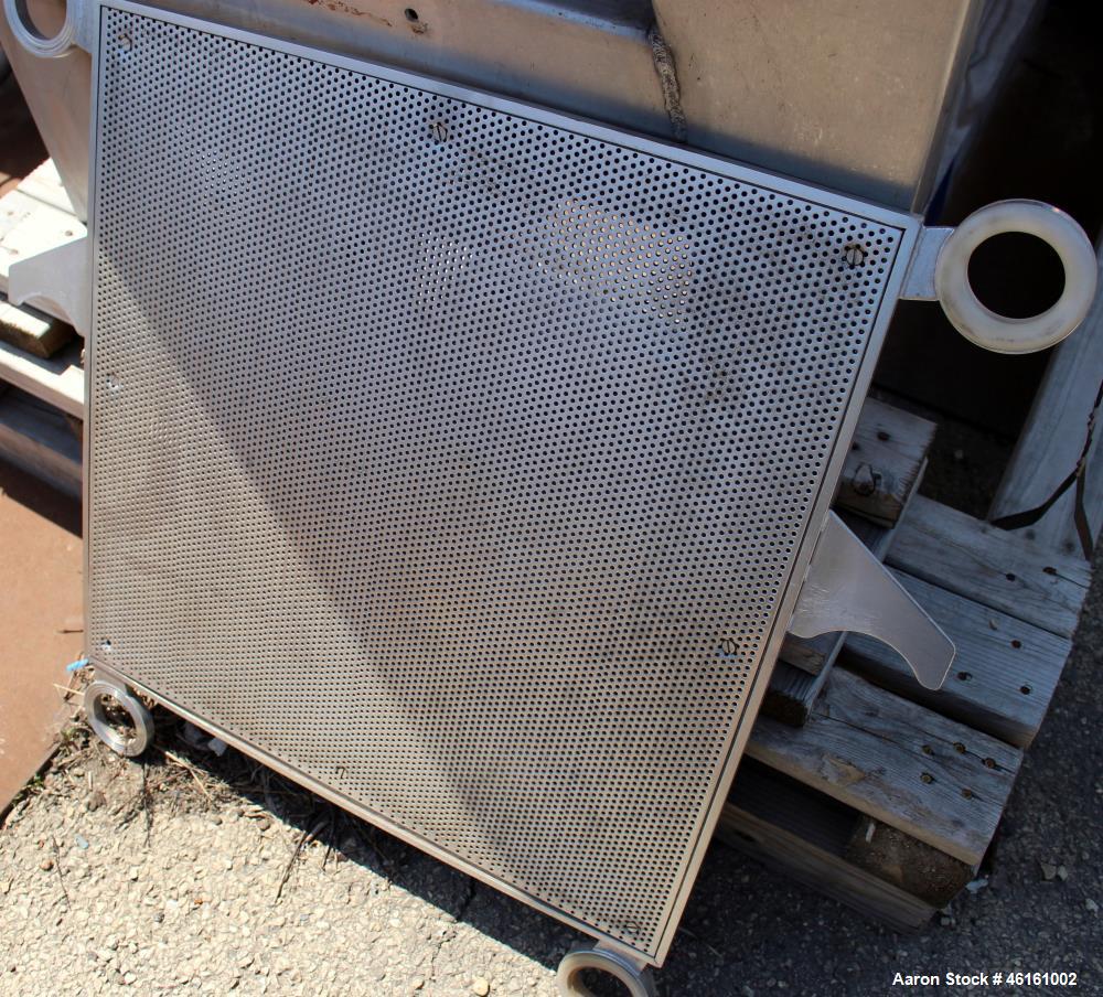Used Polishing Press, 304 Stainless Steel.