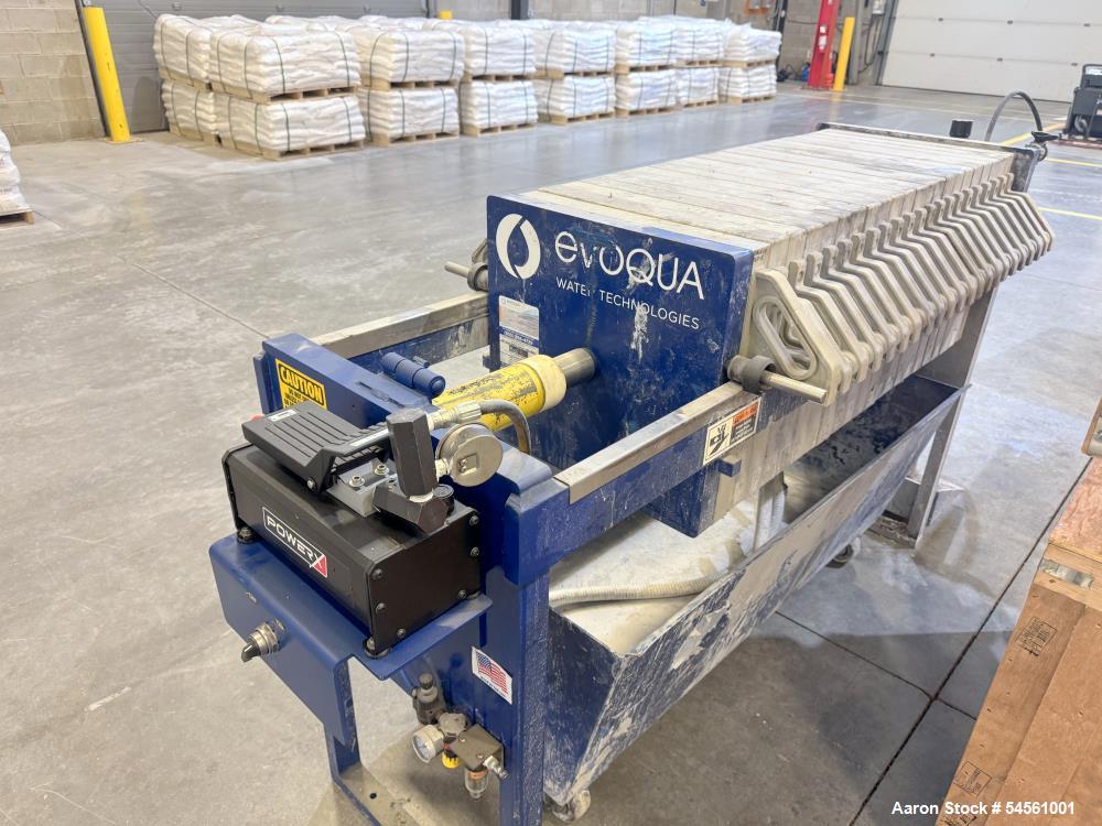 Used Evoqua J-Press 470G32-20-3DYLW Filter Press