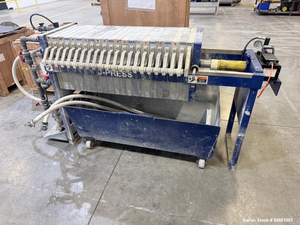 Used Evoqua J-Press 470G32-20-3DYLW Filter Press