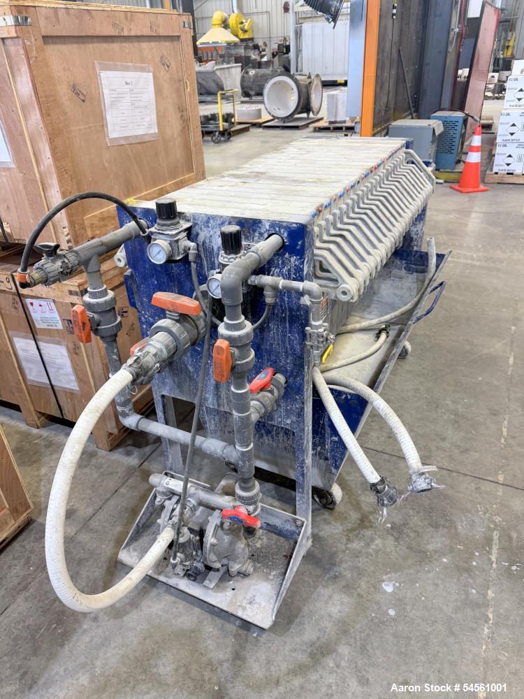 Used Evoqua J-Press 470G32-20-3DYLW Filter Press