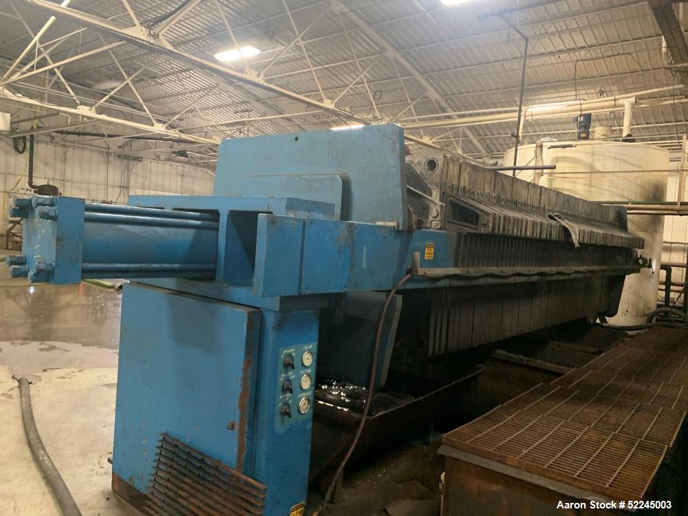 Used Watermark 80 Cubic Foot Filter Press