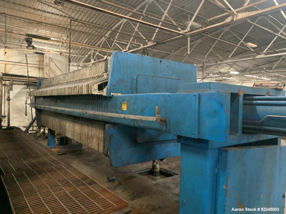 Used Watermark 80 Cubic Foot Filter Press