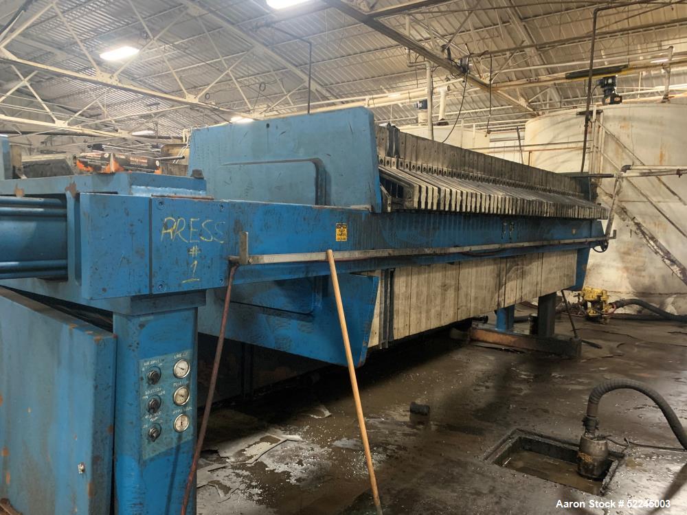 Used Watermark 80 Cubic Foot Filter Press