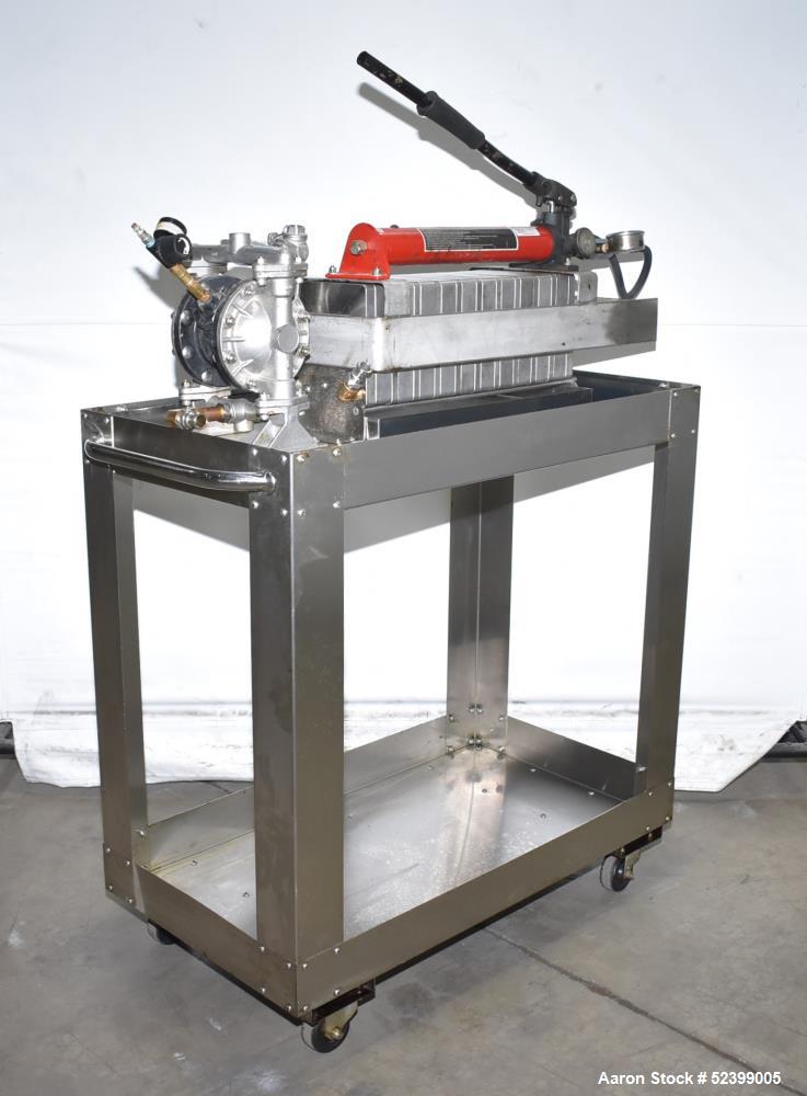 Plate & Frame Stainless Steel Laboratory Filter Press