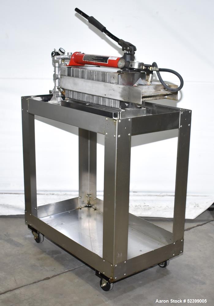 Plate & Frame Stainless Steel Laboratory Filter Press