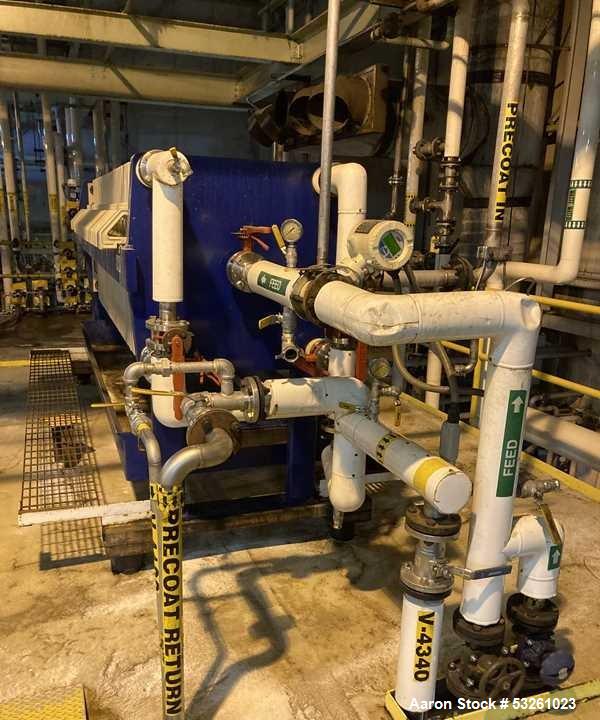 Used Siemens J-Press 800 MM CRG Poly Chamber Filter Press – 38 Plate Pressure Filtration System