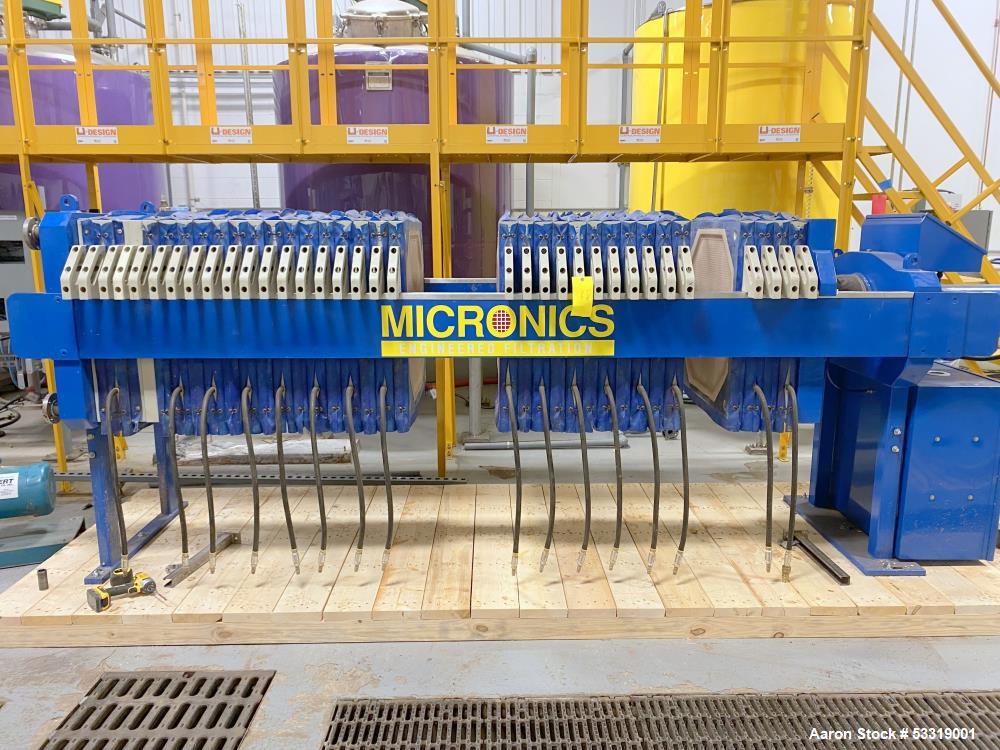 Micronics Filter Press, 800MM x 800MM