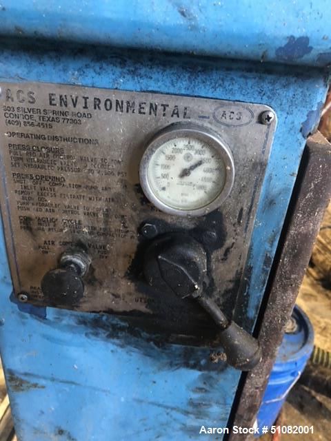Used ACS Environmental Hydraulic Filter Press