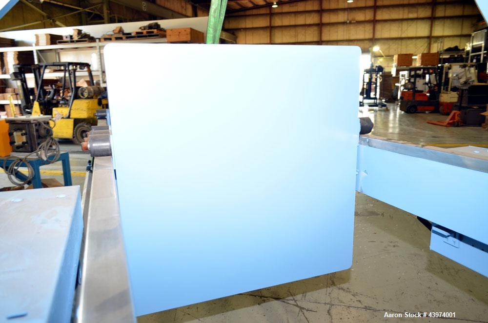 Used Beckart Environmental Hy-Pack Filter Press, Model 1000-40(60)A.  Carbon steel frame, (64) 39-1/4" x 39-1/4" x approximately 1/2" recess polypropylene plates, (1) head, (1) tail plate. Approximat...