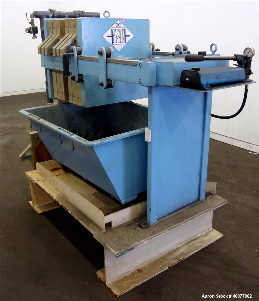 Used Beckart Environmental Hy-Pack Plate and Frame Filter Press