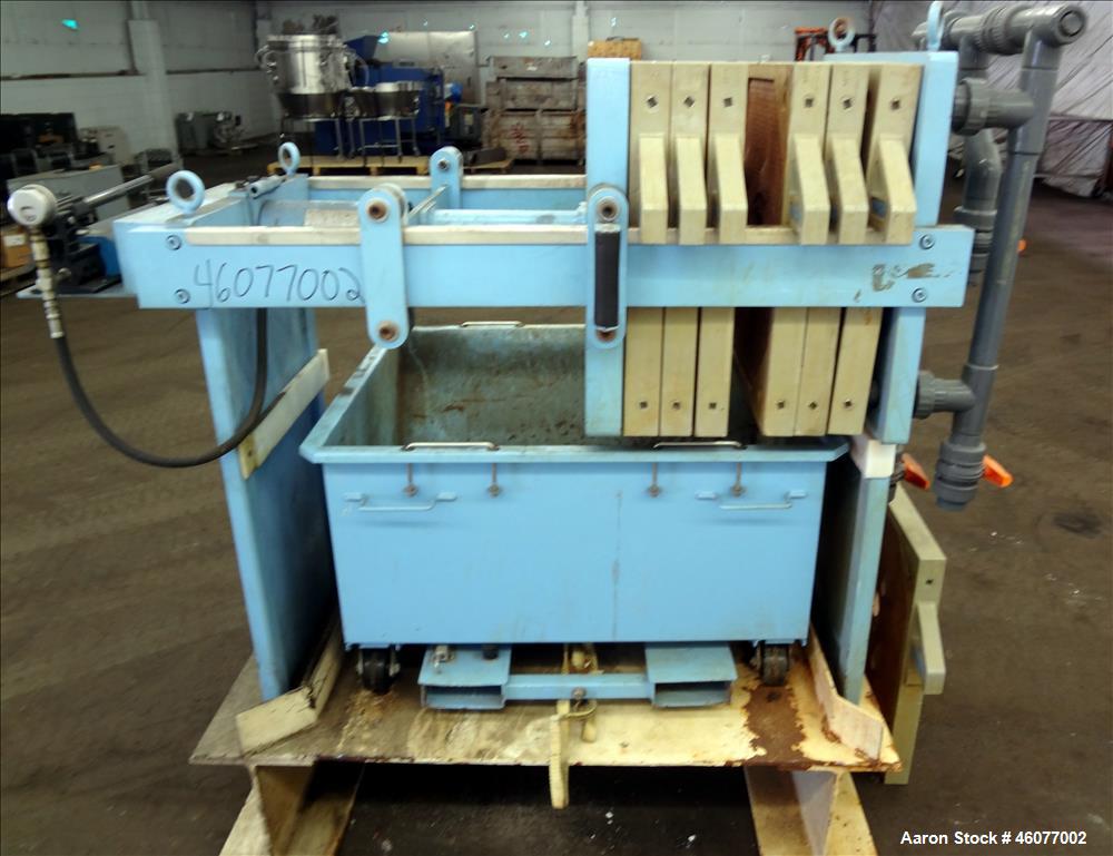Used Beckart Environmental Hy-Pack Plate and Frame Filter Press