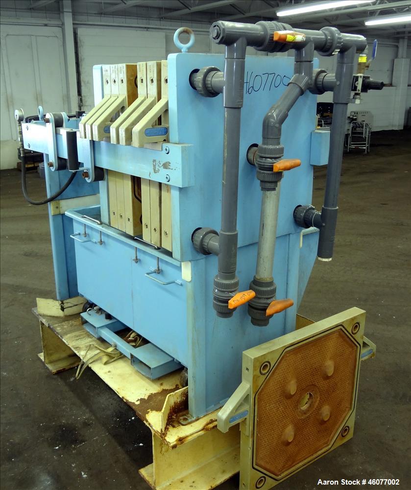 Used Beckart Environmental Hy-Pack Plate and Frame Filter Press