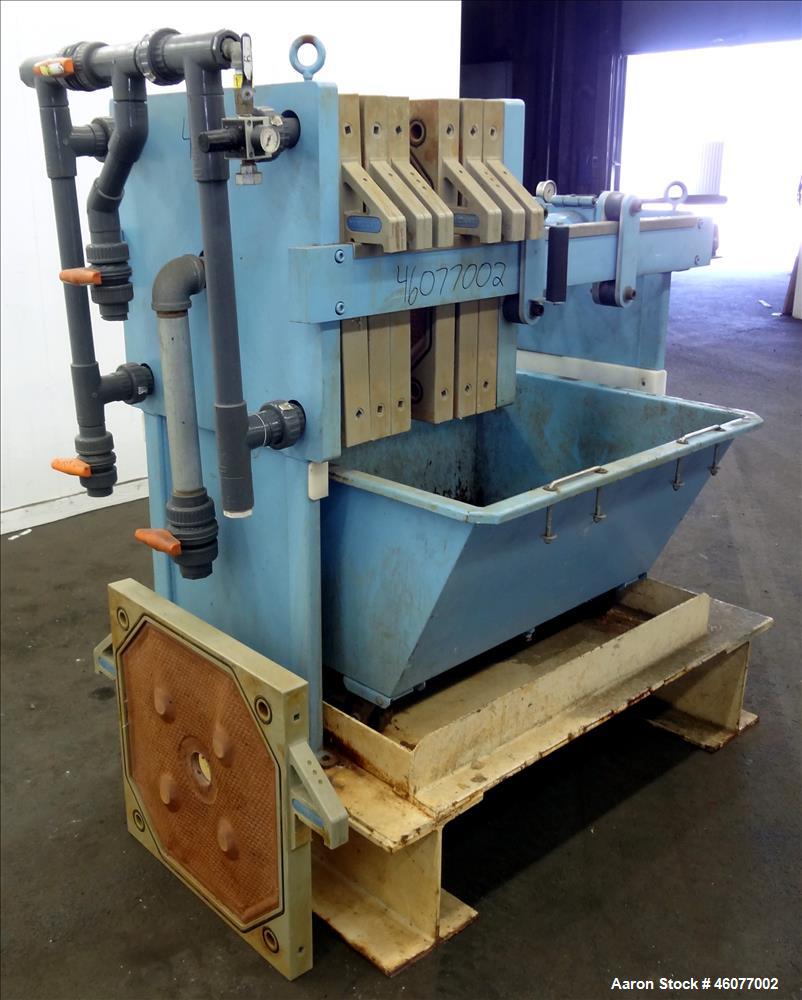 Used Beckart Environmental Hy-Pack Plate and Frame Filter Press