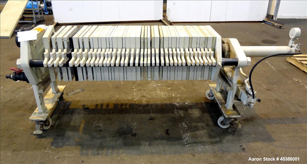 Used Filtra Plate & Frame Filter Press