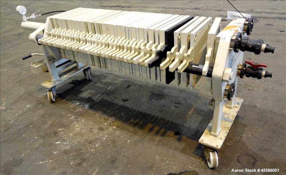 Used Filtra Plate & Frame Filter Press