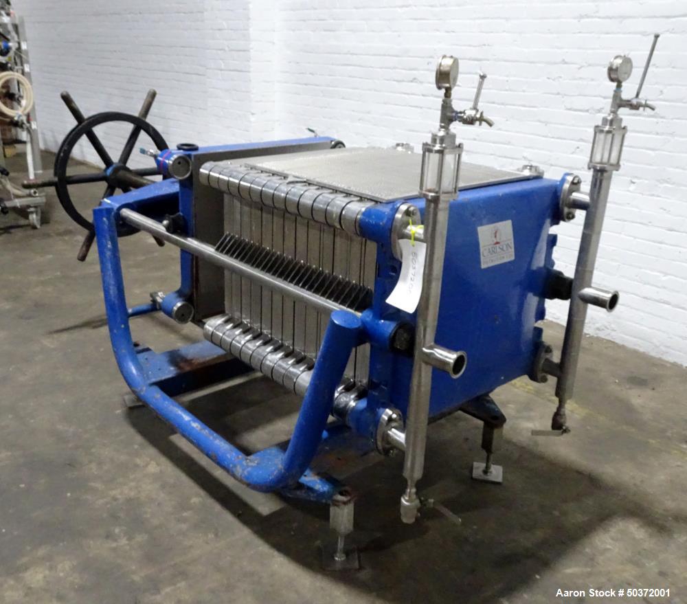 Used- Carlson Filtration Filter Press