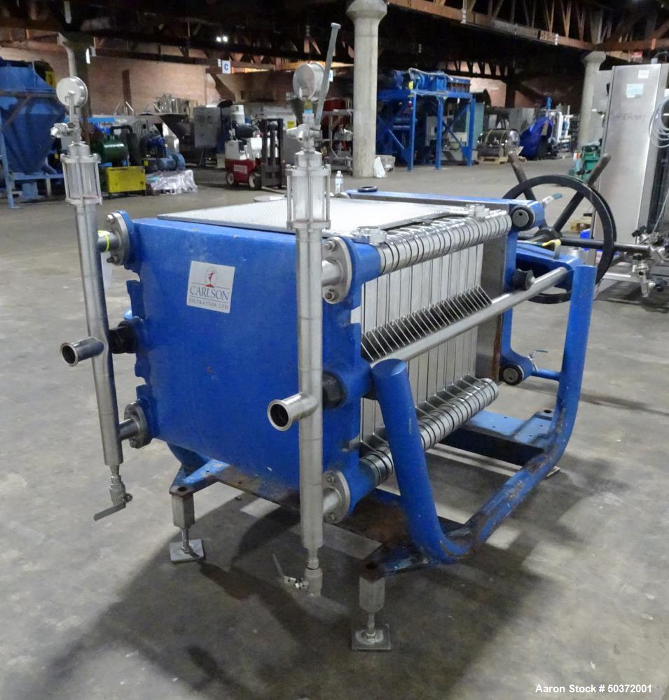 Used Carlson Filtration Filter Press