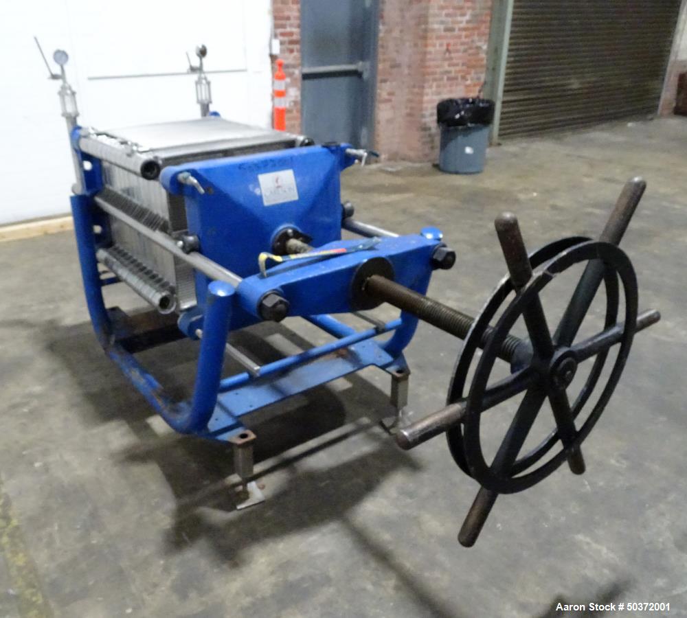 Used- Carlson Filtration Filter Press